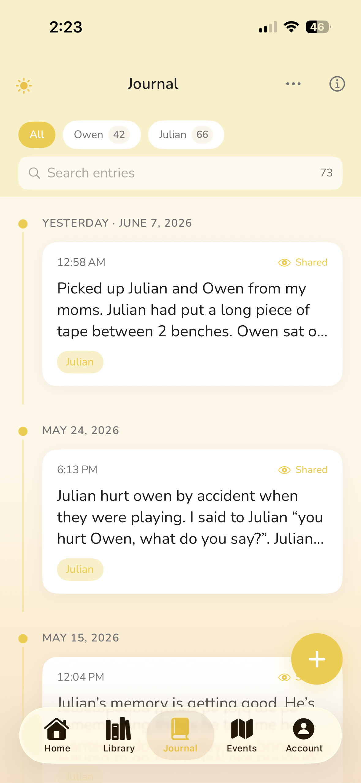 Journal